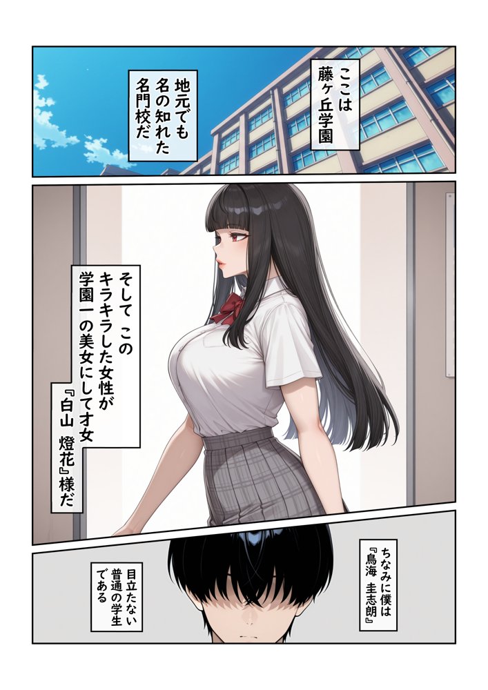 地味な執事の僕が学園一の美女とイチャラブ種付け性活【ハレノヒ】 エロ同人誌画像 001